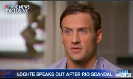 Ryan Lochte: ‘I over-exaggerated’ Olympics robbery story